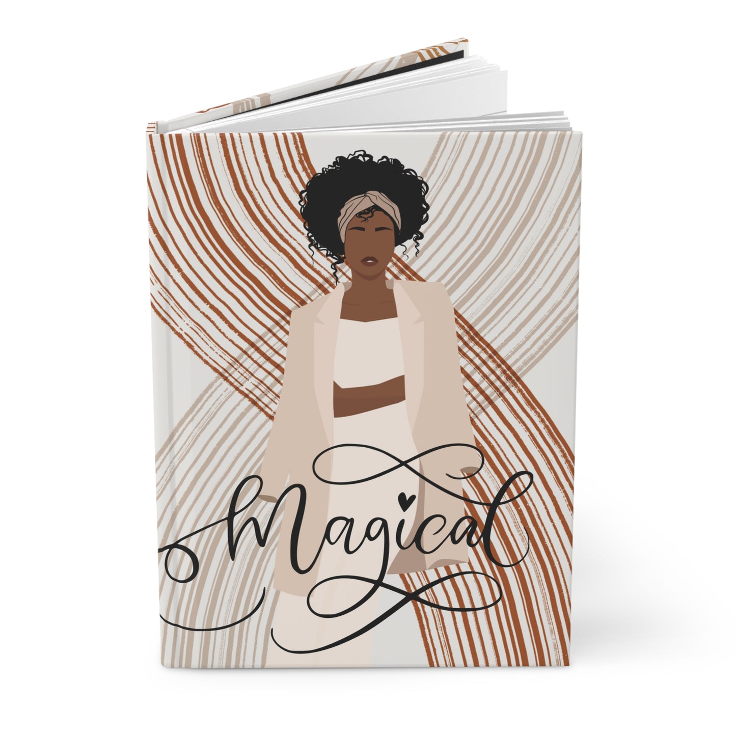 Magical Woman Hardcover Journal Matte