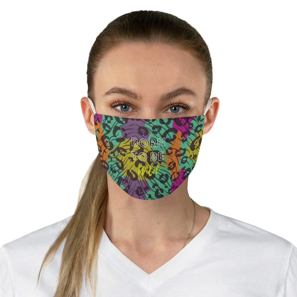 Born To Be Wild Fabric Face Mask-Accessories-Epitome of Beaute