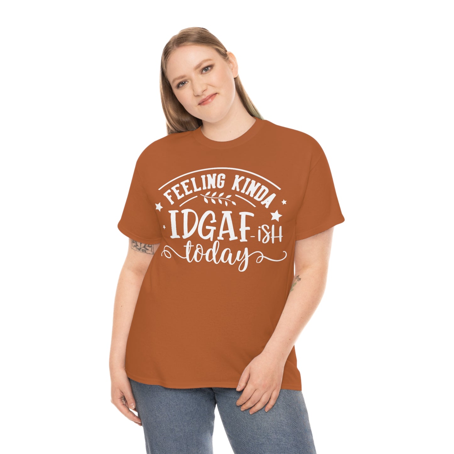 IDGAF-ish Today Unisex Heavy Cotton Tee