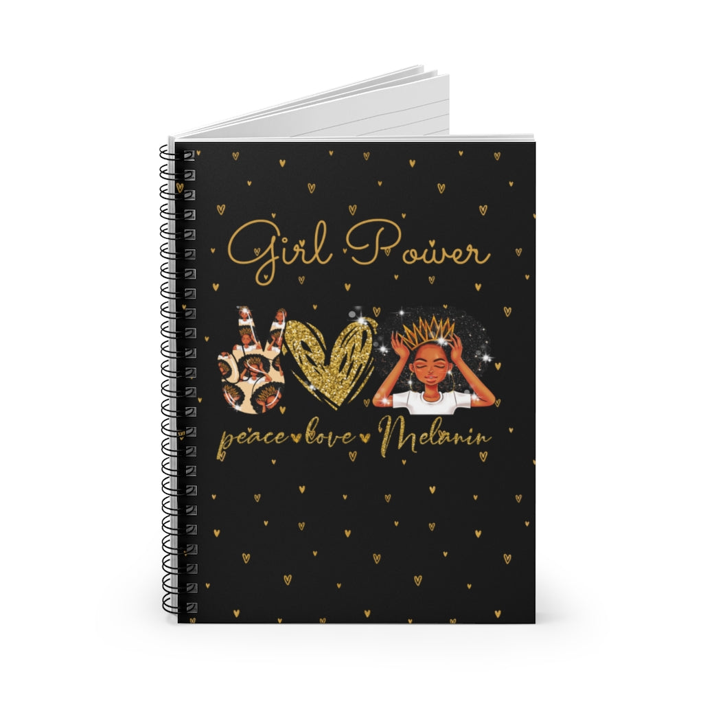 Girl Power Spiral Notebook-Notebook-Epitome of Beaute