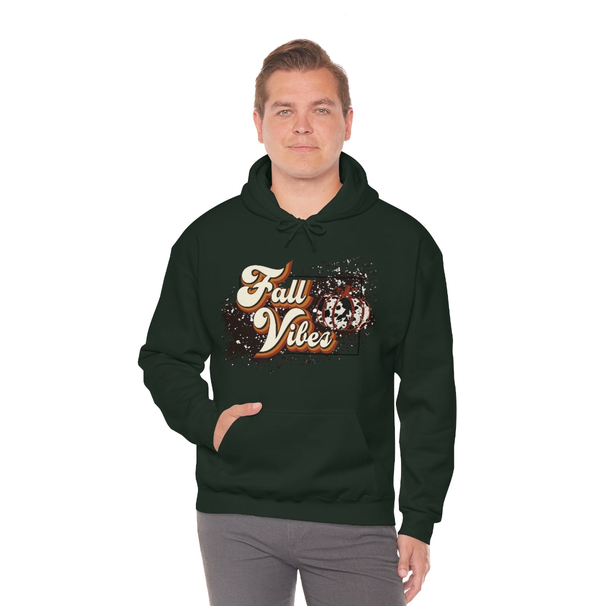 Fall Vibes Unisex Heavy Blend™ Hooded Sweatshirt