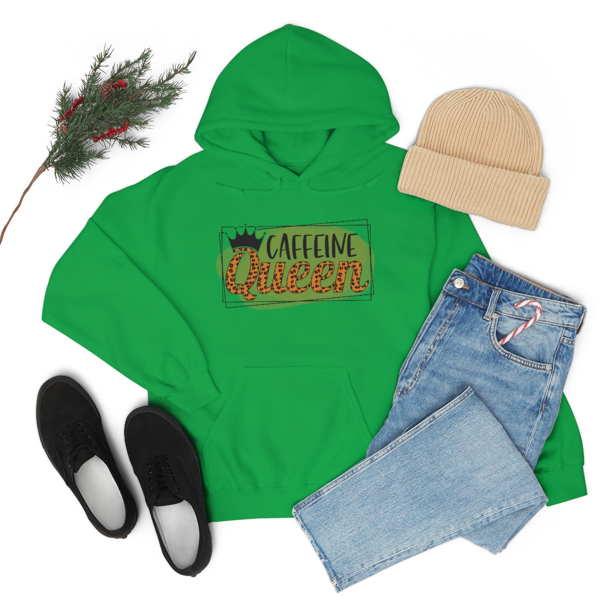 Caffeine Queen Heavy Blend™ Hooded Sweatshirt