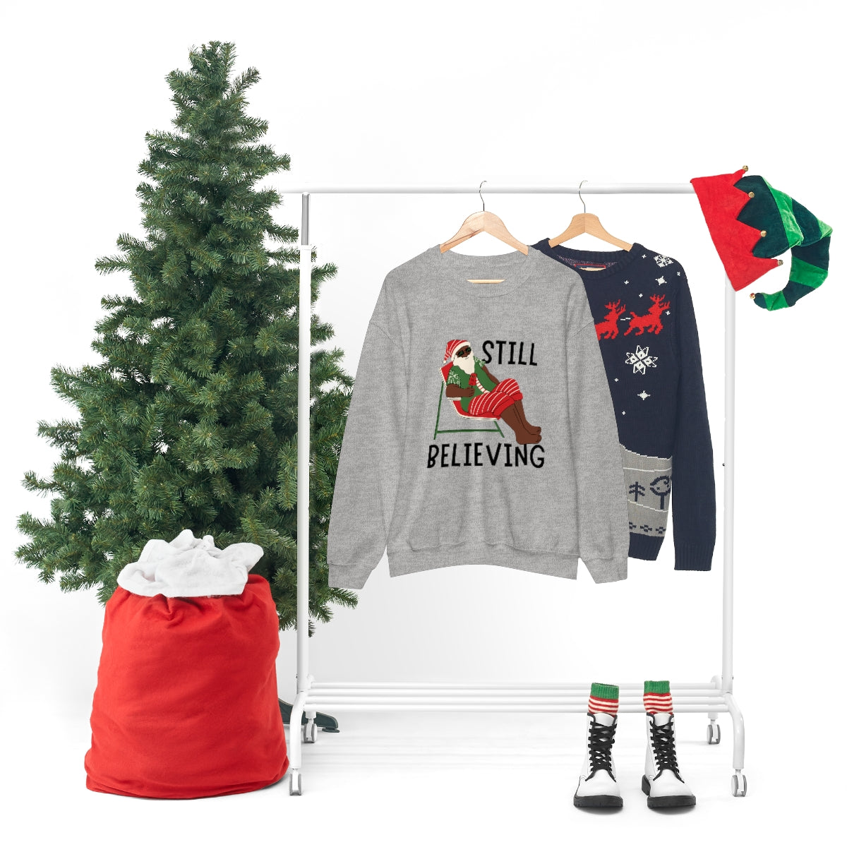 Still Believing...Christmas Unisex Heavy Blend™ Crewneck Sweatshirt