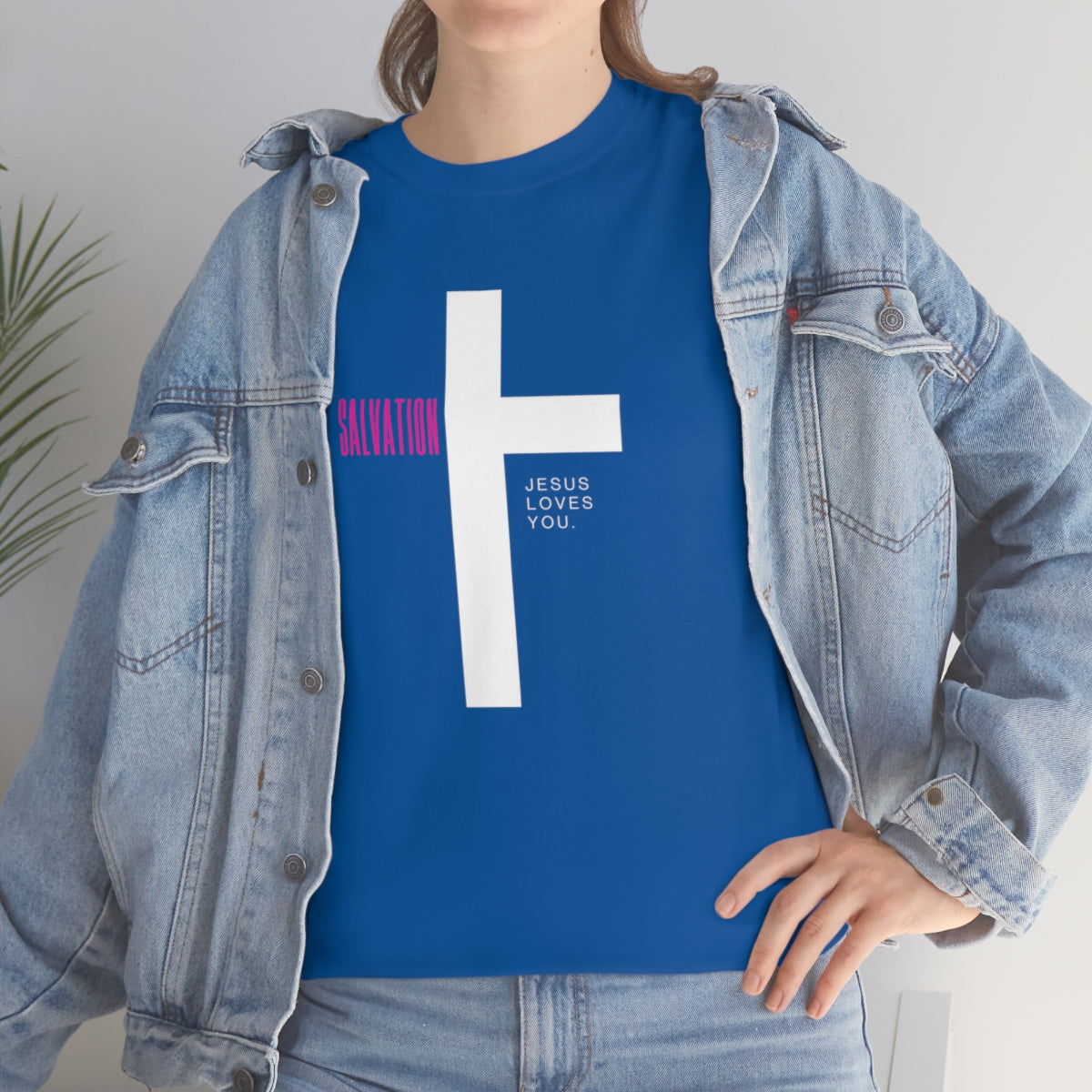 Salvation Unisex Heavy Cotton Tee| Christian Tees