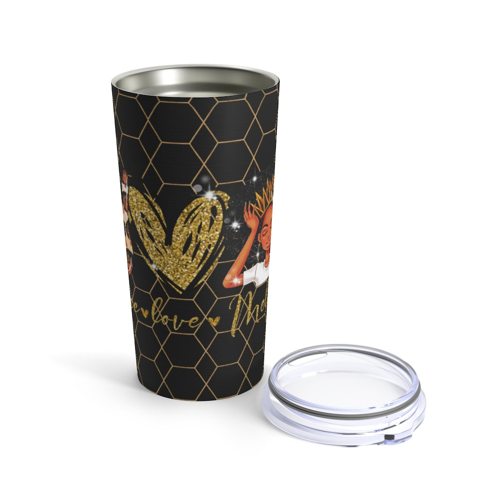 Melanin Magic Tumbler-Mug-Epitome of Beaute