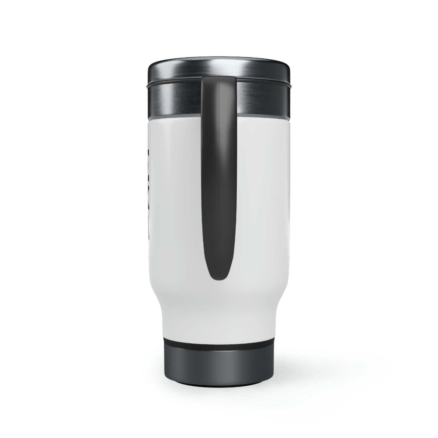 Dope Black Mama Stainless Steel Travel Mug with Handle