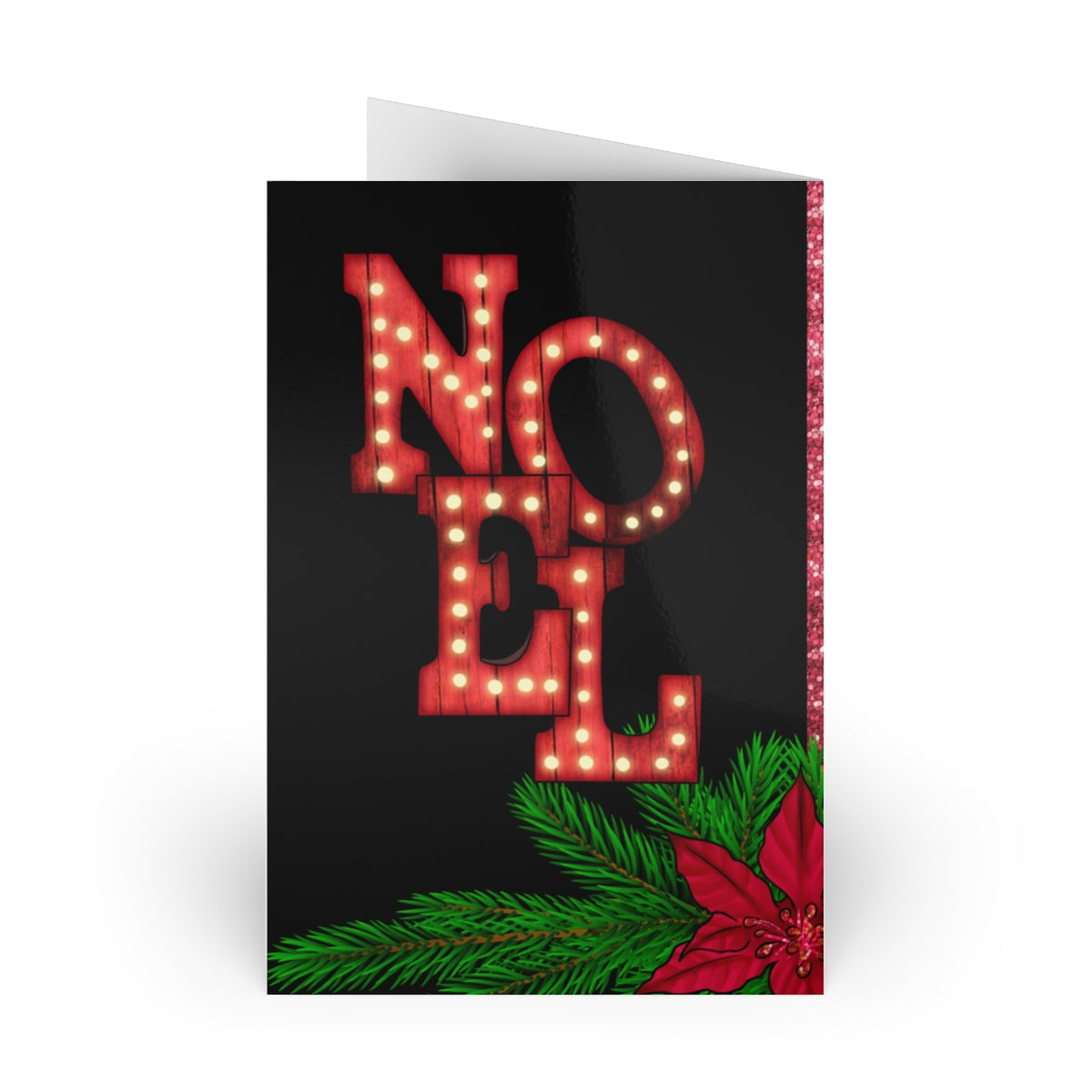 Noel Christmas Greeting Cards (1 or 10-pcs)