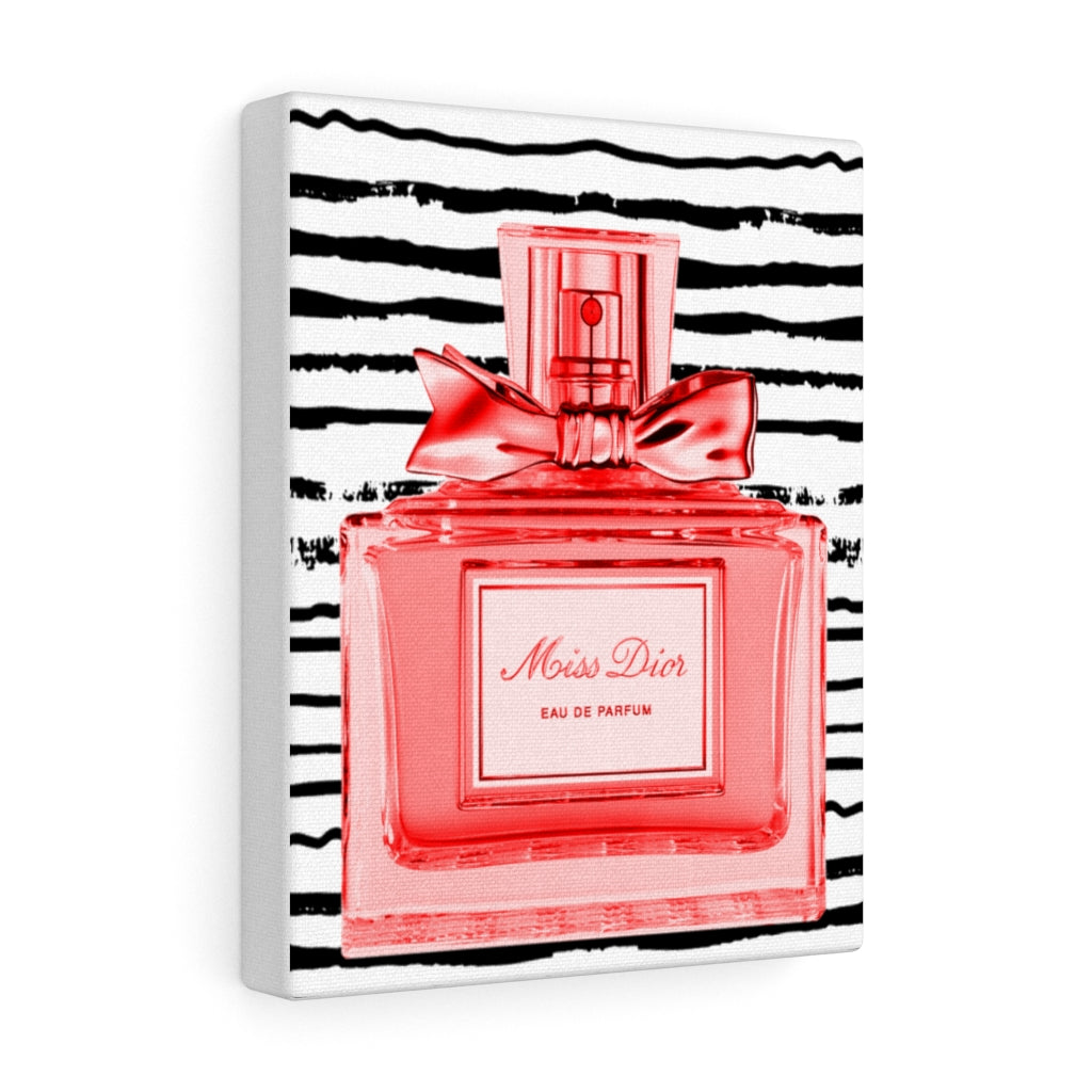 Miss Dior Perfume Canvas