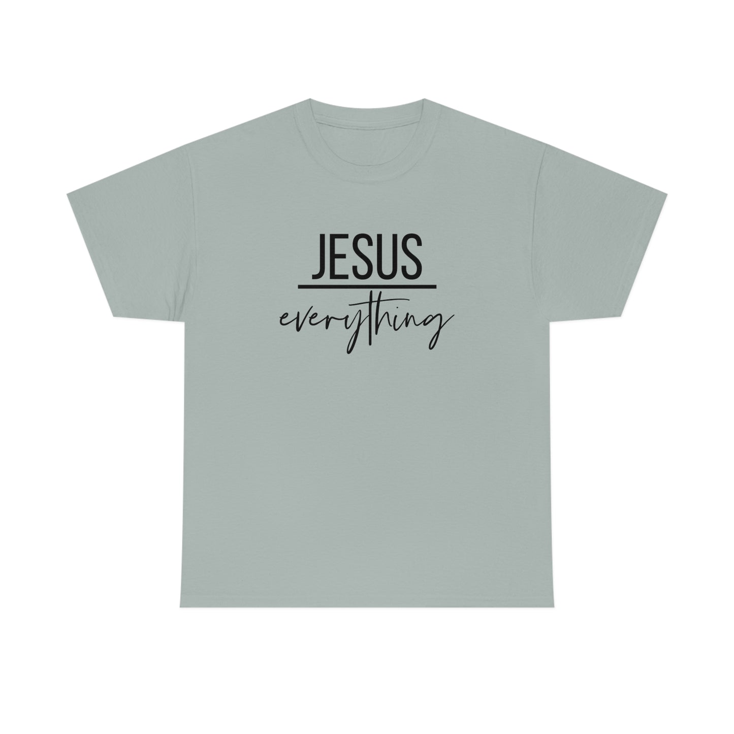 Jesus over Everything Unisex Heavy Cotton Tee