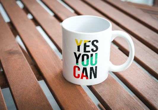 Yes You Can Ceramic Mug