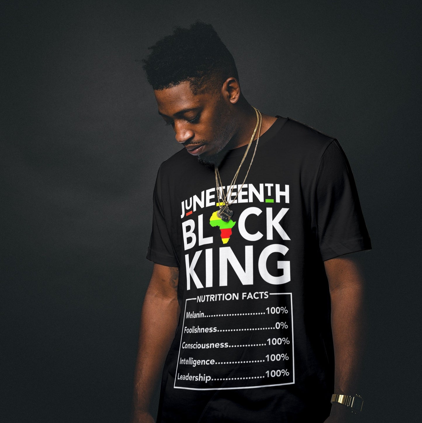Making of A Black King T-shirt